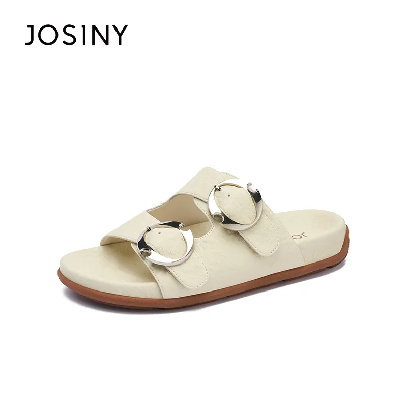 JOSINY Slip Resistant Abrasion Resistant Slide Slippers Women's-8
