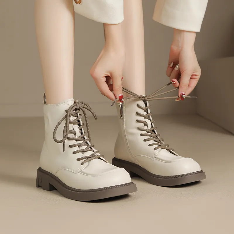 JOSINY Ankle Boots Women's Black/White/Brown-9