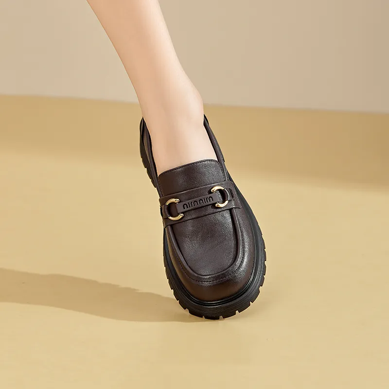 JOSINY JOSINY Loafers 4cm Women's Black-12