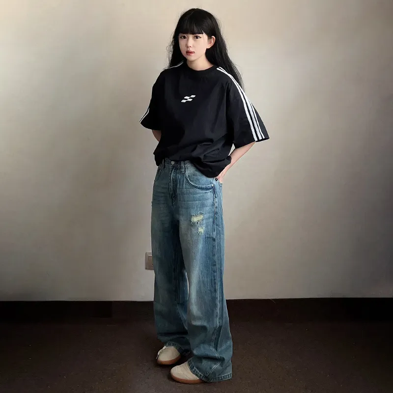 66/ROUTE 66 Jeans Unisex Cerulean-6