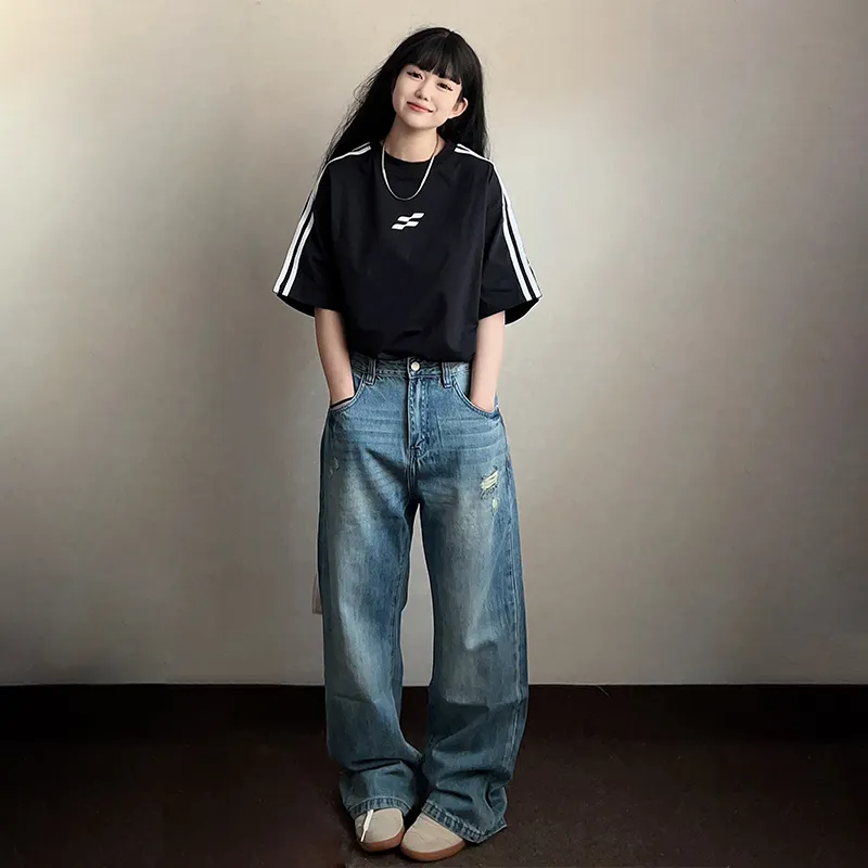 66/ROUTE 66 Jeans Unisex Cerulean-5