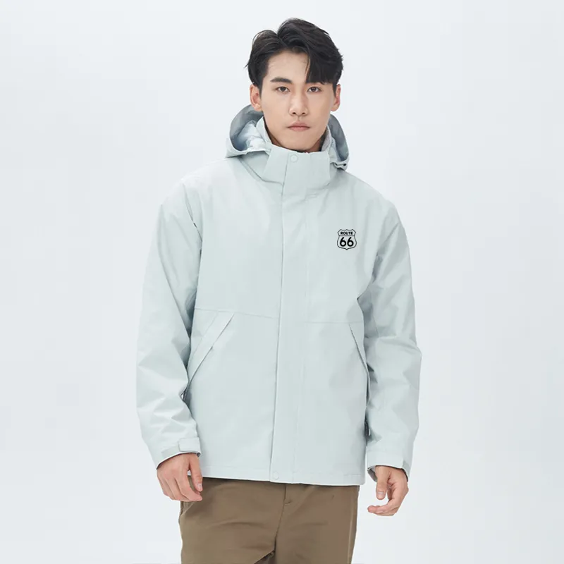 66/ROUTE 66 Windbreaker Jacket Unisex-3