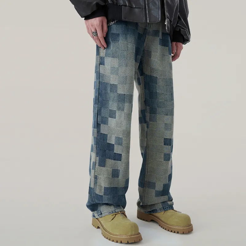 TLONELY1 Jeans Unisex Vintage Blue-4