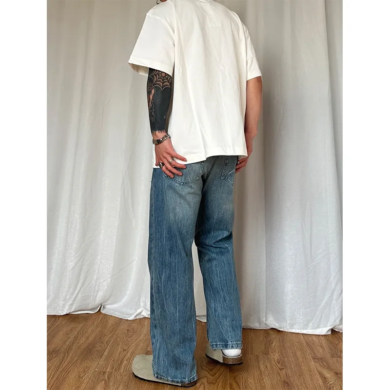 66/ROUTE 66 Jeans Unisex Cerulean-4