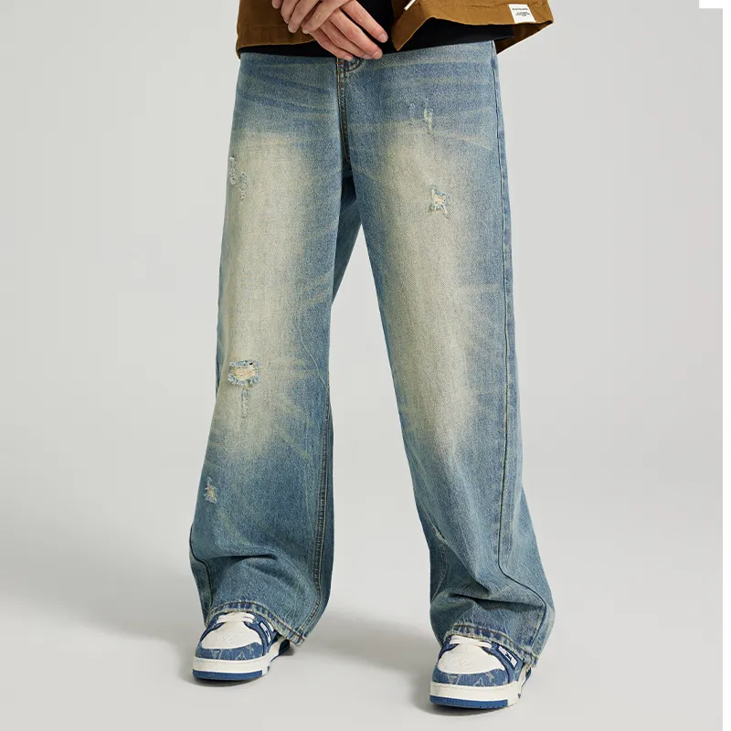 66/ROUTE 66 Jeans Unisex Vintage Blue-2