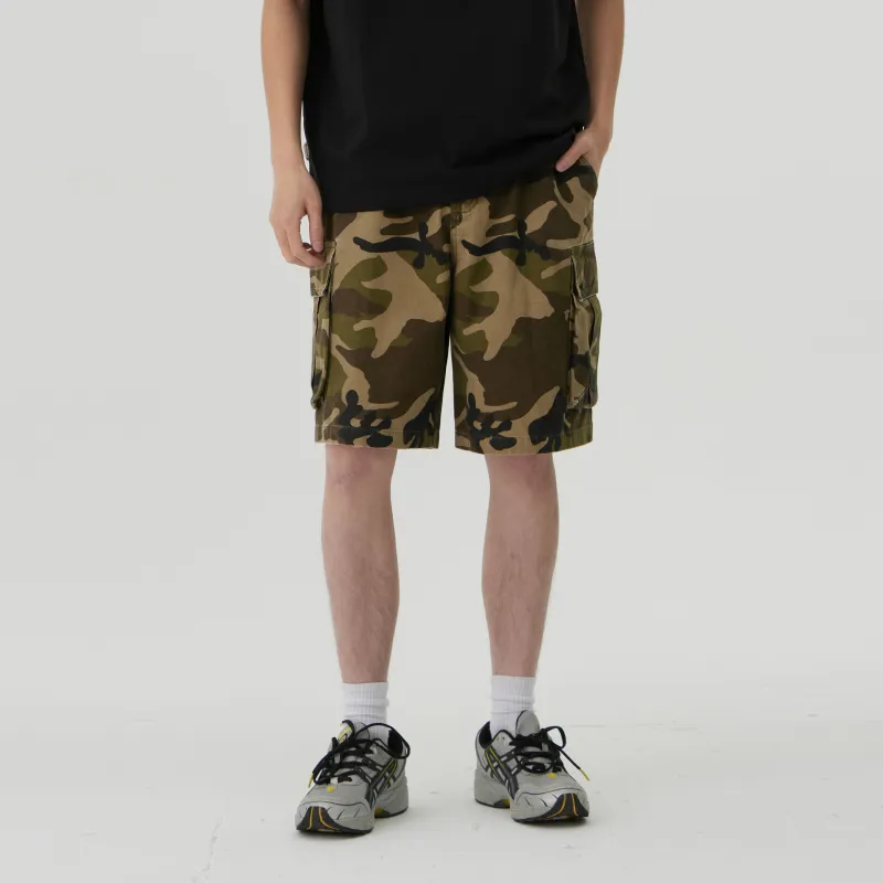 66ROUTE 66 Casual Shorts Unisex Camouflage-2