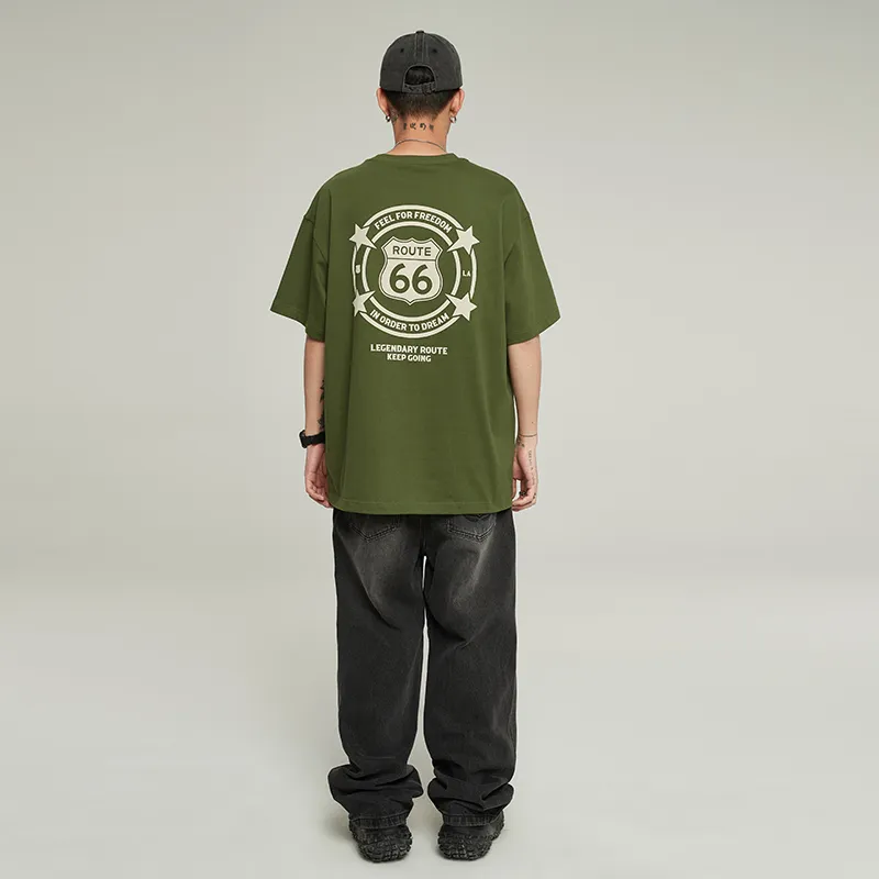 66/ROUTE 66 T Shirts Unisex-14
