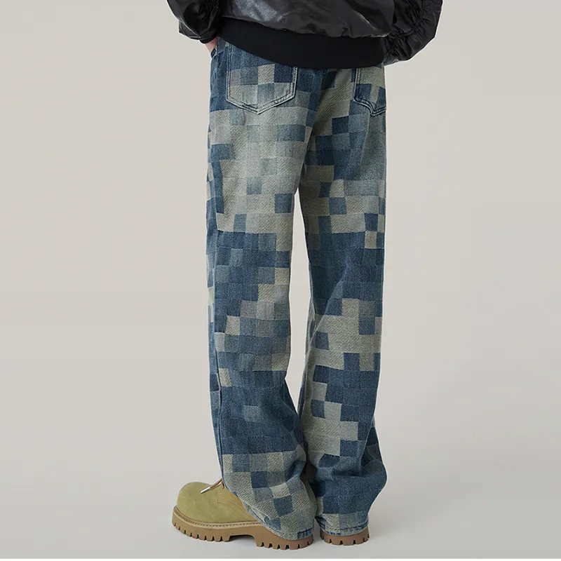 TLONELY1 Jeans Unisex Vintage Blue-5