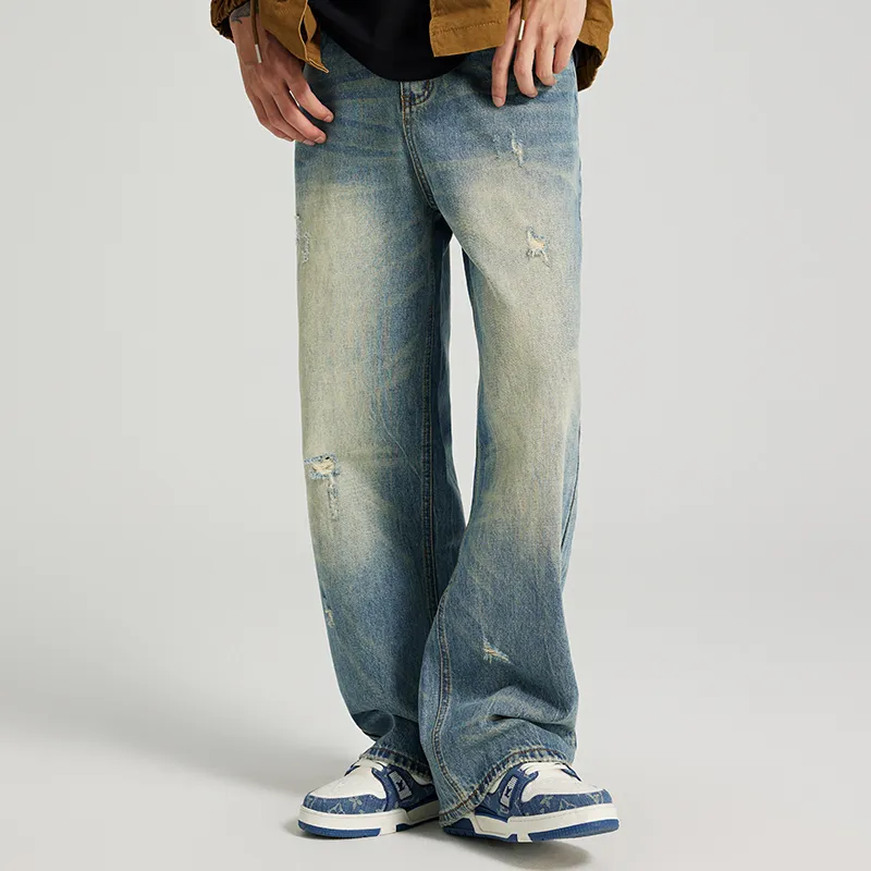 66/ROUTE 66 Jeans Unisex Vintage Blue-3