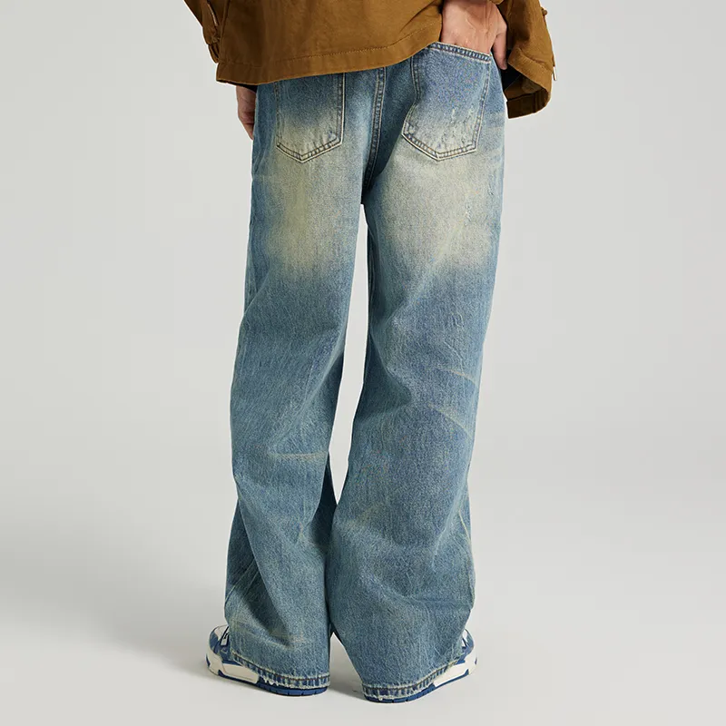 66/ROUTE 66 Jeans Unisex Vintage Blue-4