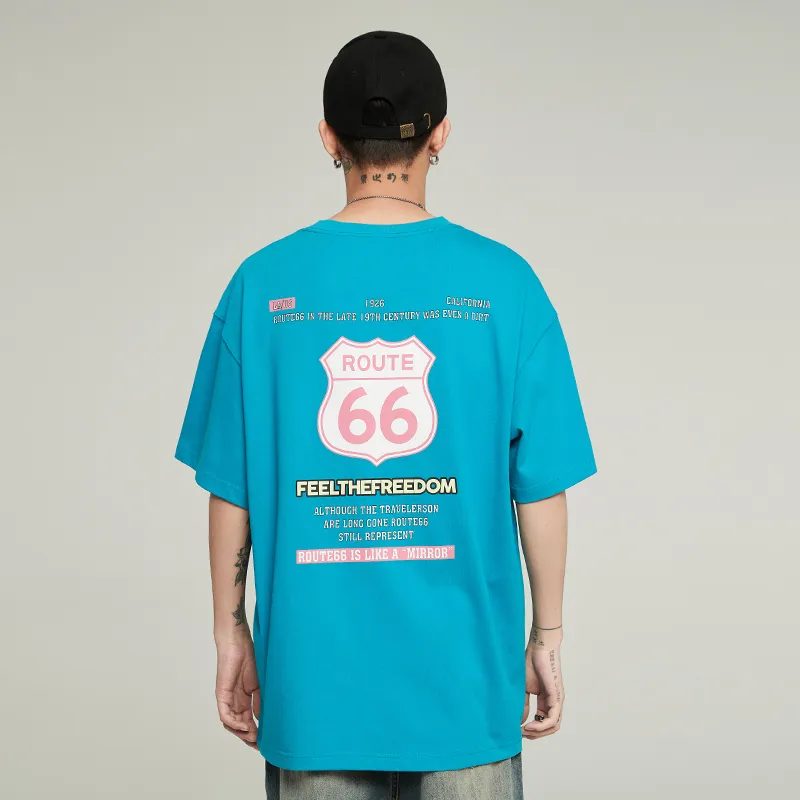 66/ROUTE 66 T Shirts Unisex-3