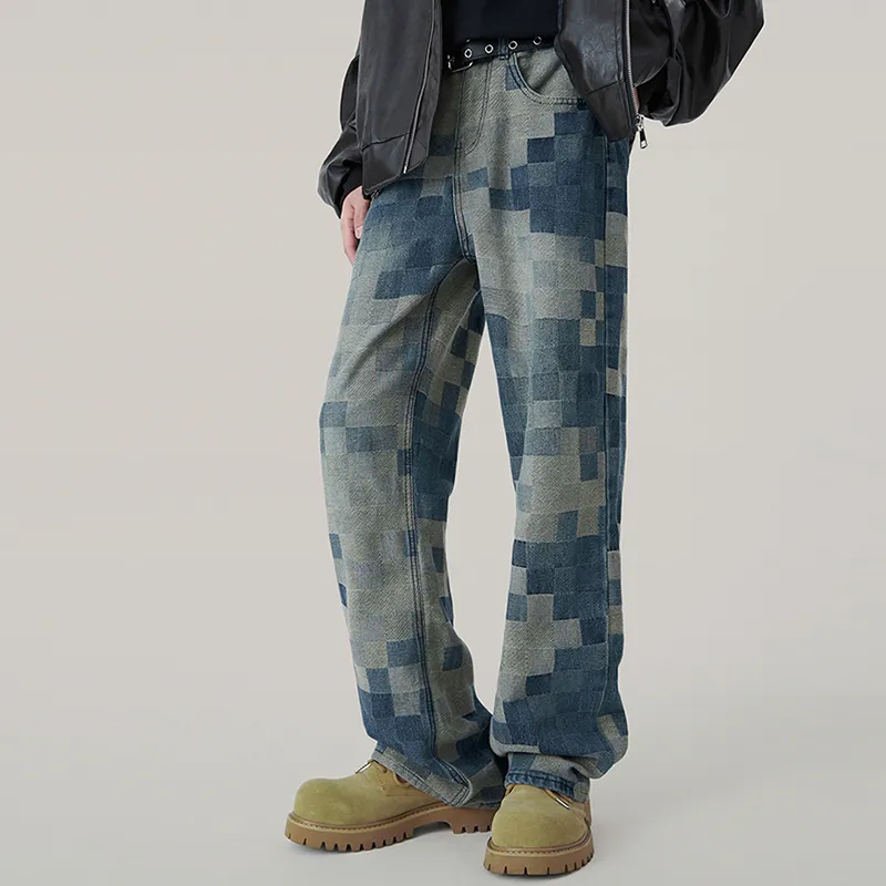 TLONELY1 Jeans Unisex Vintage Blue-3