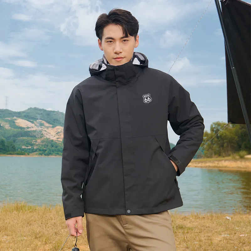 66/ROUTE 66 Windbreaker Jacket Unisex-9