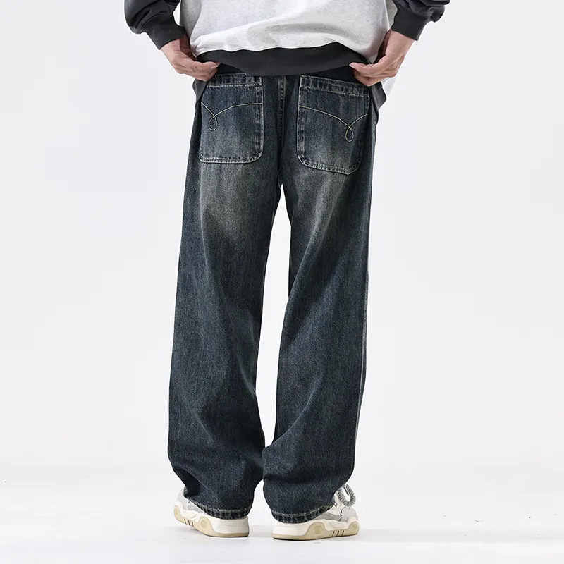 66/ROUTE 66 Jeans Unisex Dark Blue-4