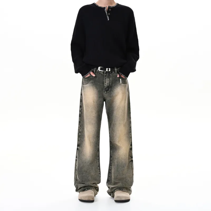 MADE EXTREME Jeans Unisex Black Gray-3