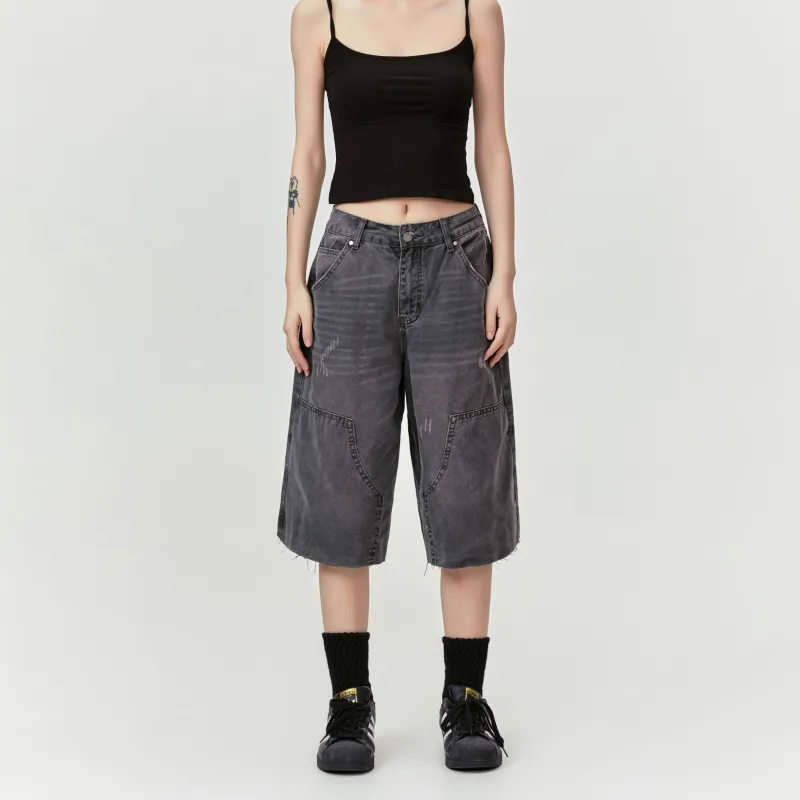 MADE EXTREME Casual Shorts Unisex Gray-3