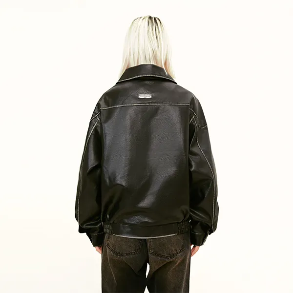 MADE EXTREME Leather Jacket Unisex-5