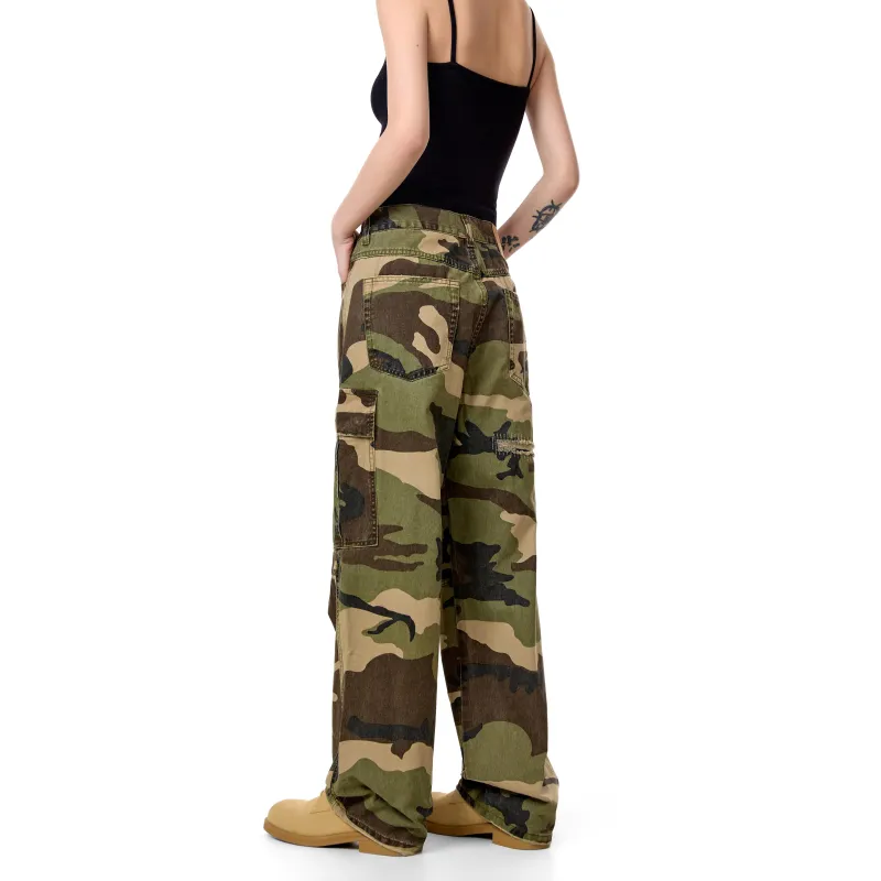 MADE EXTREME Casual Pants Unisex Camouflage-4