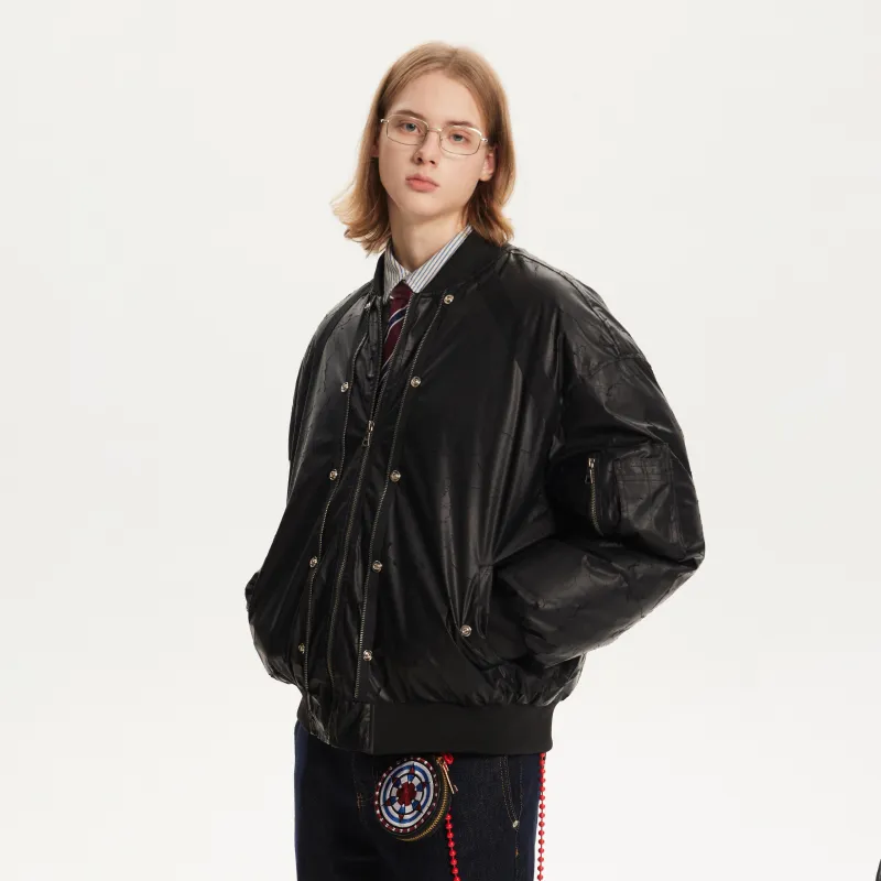 MADE EXTREME Puffer Jacket Unisex Black-3