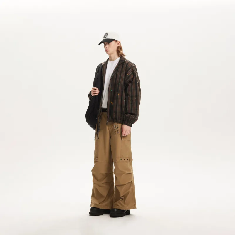 MADE EXTREME Puffer Jacket Unisex Coffee-5
