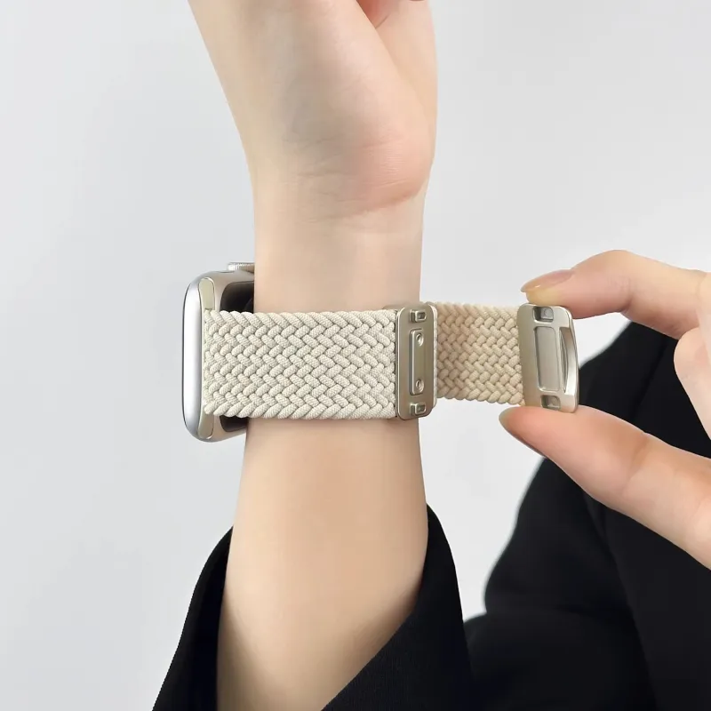 MUZHITIANKONG Apple Compatibility Watch Band 136 181mm Fabric Material-8