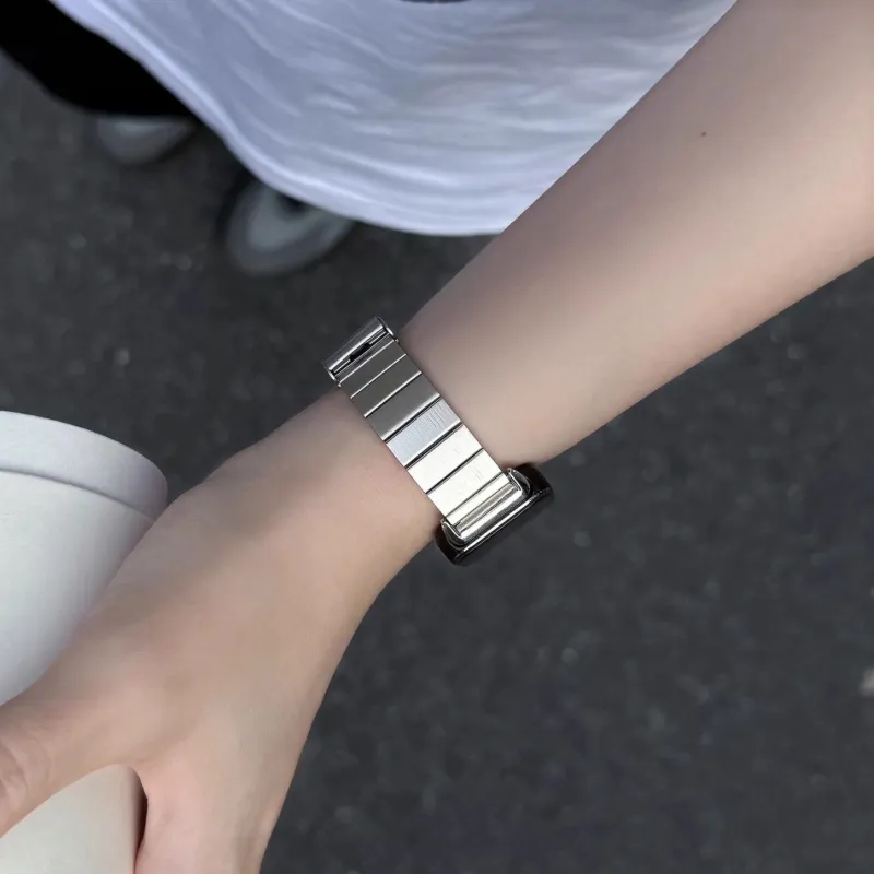 MUZHITIANKONG Huawei Compatibility Watch Band Metal-5