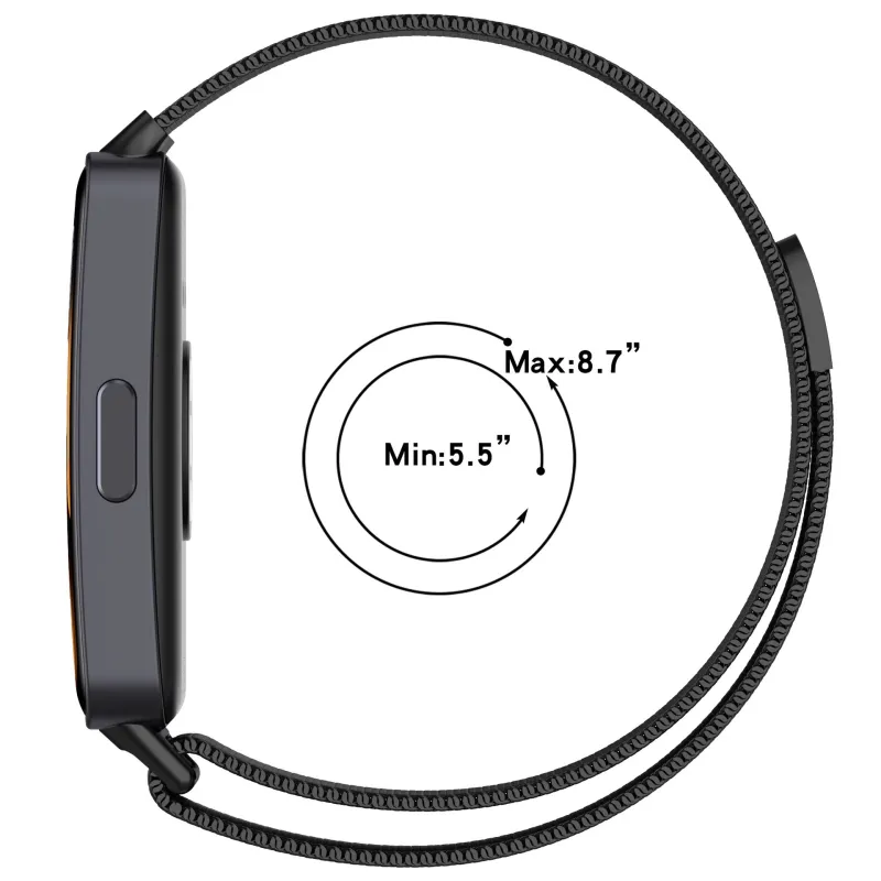 MUZHITIANKONG Huawei Compatibility Watch Band 220mm Stainless Steel Material-3