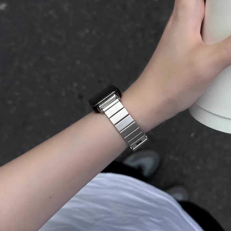 MUZHITIANKONG Huawei Compatibility Watch Band Metal-6