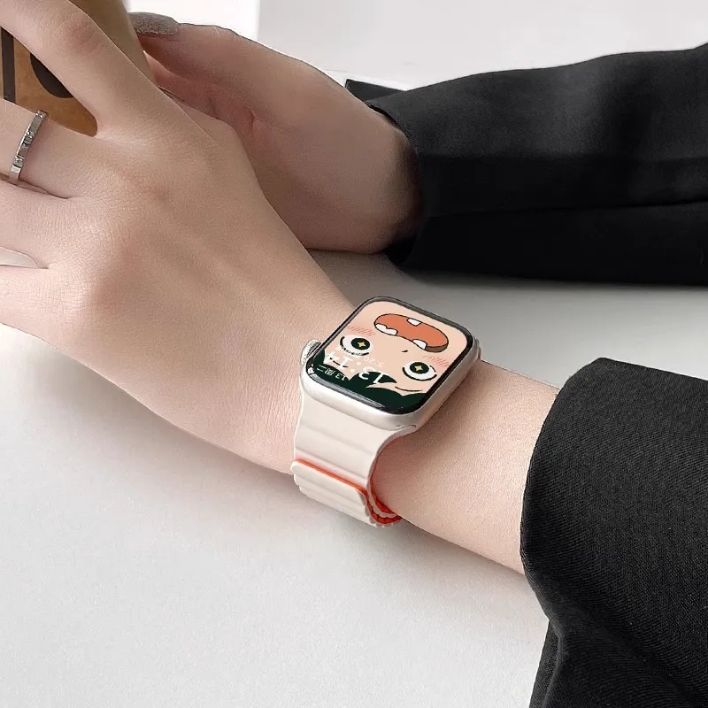 MUZHITIANKONG Xiaomi Compatibility Watch Band Silicone Material-1