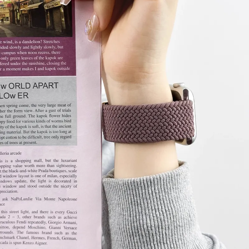 MUZHITIANKONG Apple Compatibility Watch Band 136 181mm Fabric Material-5