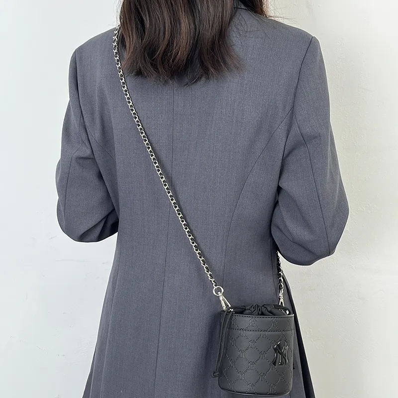 Ingenuity Handmade Microfiber Bag Shoulder Strap Women's Black-3