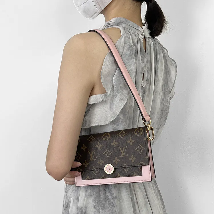Ingenuity Handmade Imported Microfiber Bag Strap Women's Pink-3