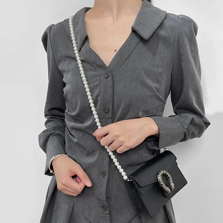 Ingenuity Handmade Bag Straps Women's Black-3