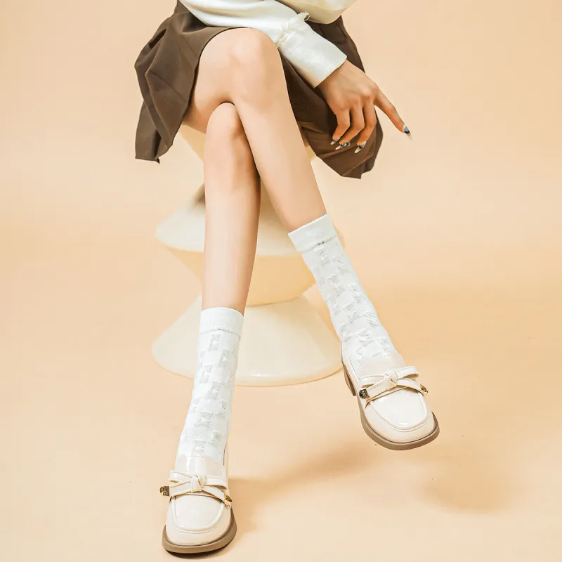 OMS Loafers Women's Black/Beige-10