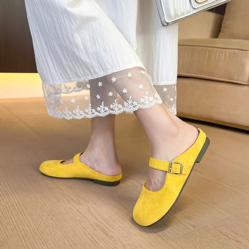OMS Slip Resistant Closed Toe Slippers Women's-24