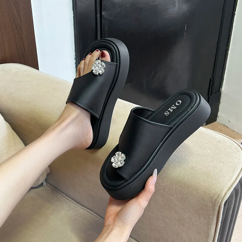 OMS Slip Resistant Slide Slippers Women's-2