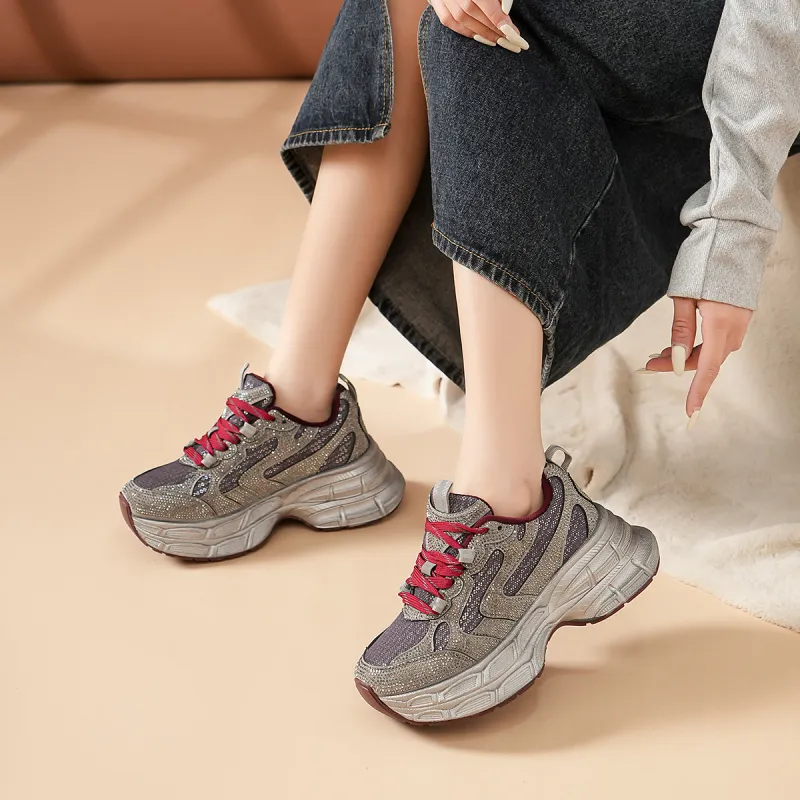 OMS Low Top Chunky Sneakers Women's-6