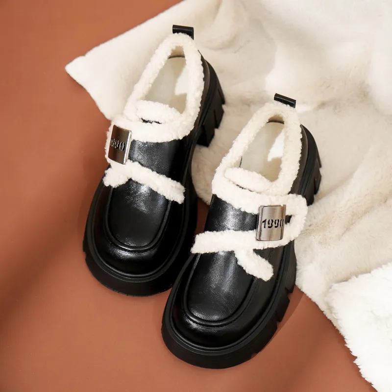 OMS Loafers Women's Black-1