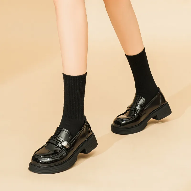 OMS Loafers Women's Black-3