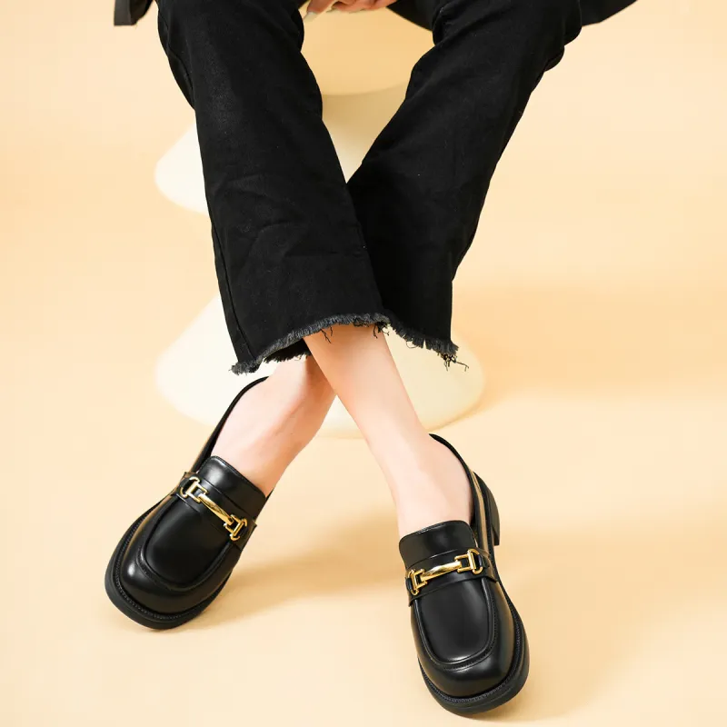 OMS Loafers Women's Black-3