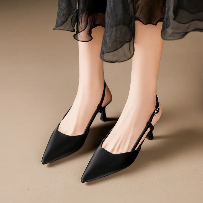 OMS Slim Heel High Heels Women's-3
