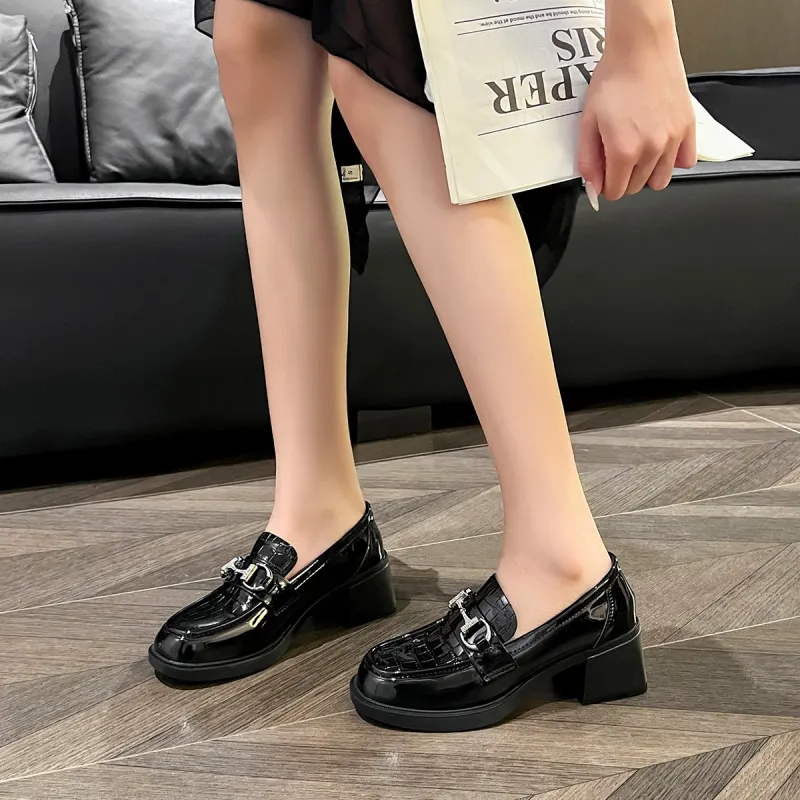 OMS Loafers Women's Black-1