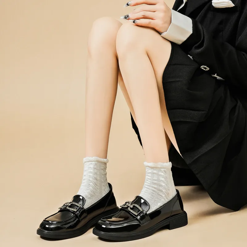 OMS Loafers Women's Black-5