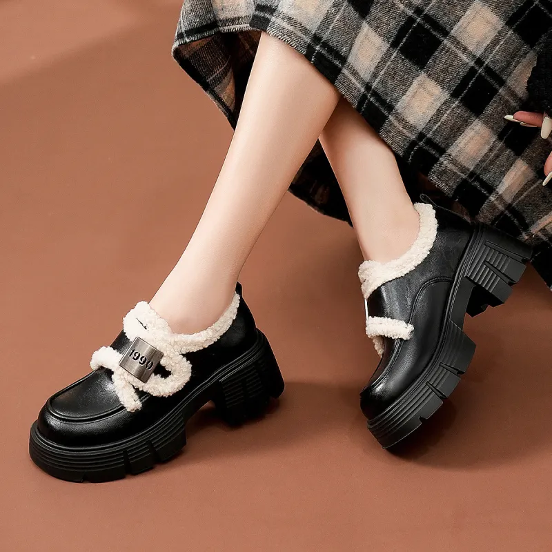 OMS Loafers Women's Black-4