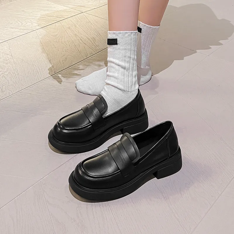 OMS Loafers Women's Black-4