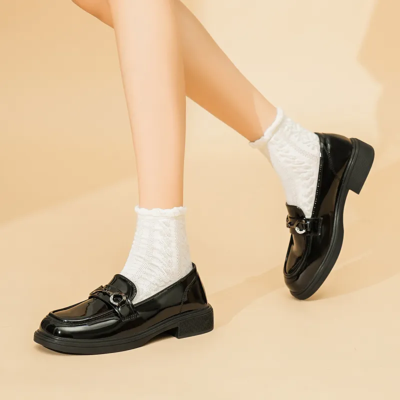 OMS Loafers Women's Black-3