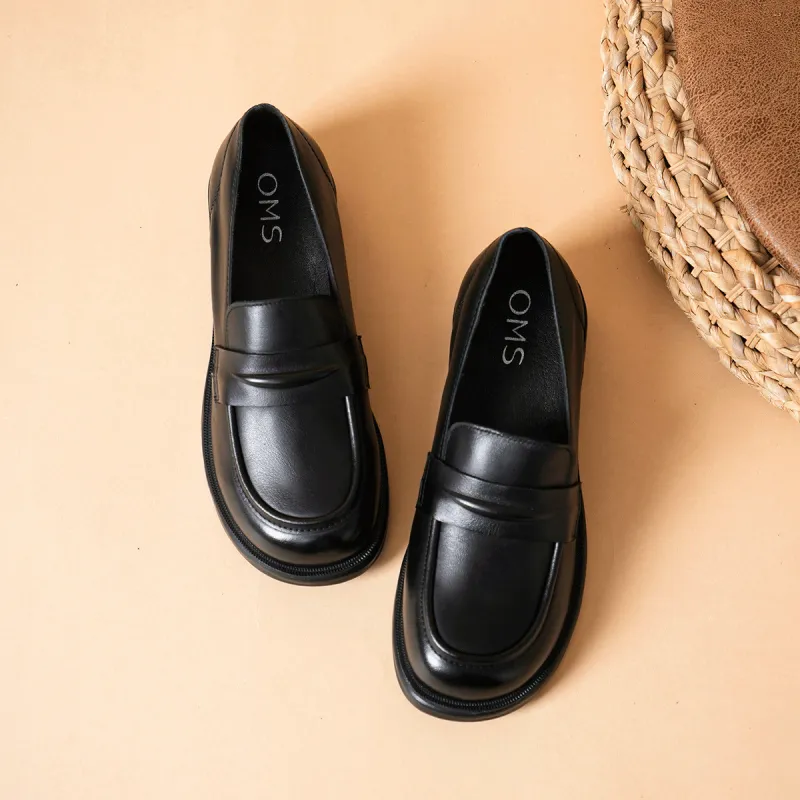 OMS Loafers Women's Black-5
