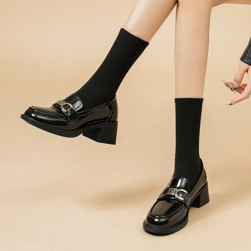 OMS Loafers Women's Black-3