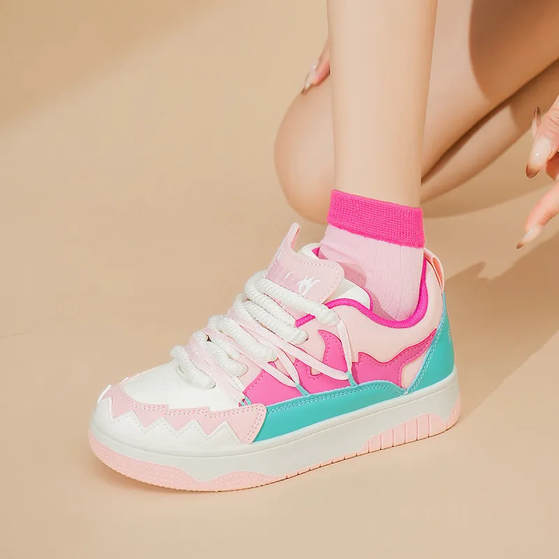 OMS Mid Top Skateboard Shoes Women's-4