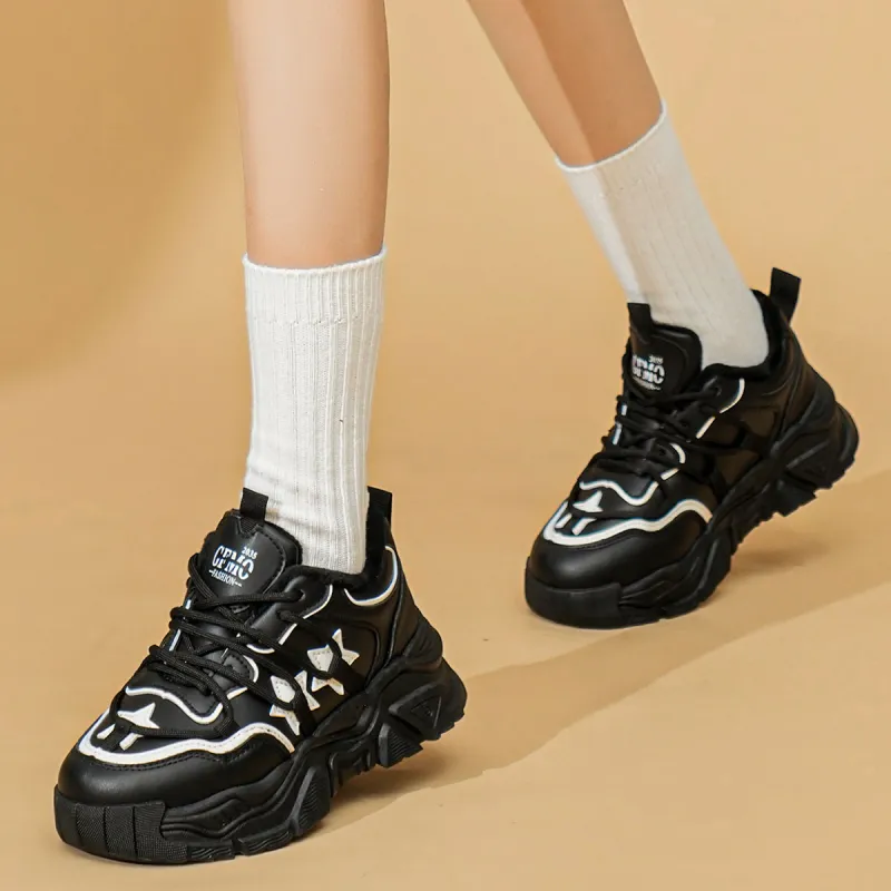OMS Mid Top Chunky Sneakers Women's-4